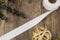 White Heavy Satin Bias Tape Binding Tape 16 yards